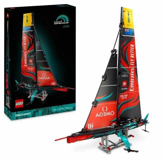 Lego 42174 Яхта Emirates Team New Zealand AC75 разноцветный строительный набор