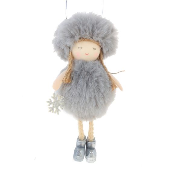 Изделие декоративное подвесное &quot;Девочка&quot;, L7 W5 H14 см, 4в.