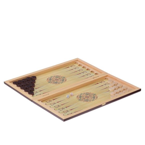 Игра настольная Нарды &quot;Охотники на привале&quot;, Д50 Ш26 В4 см