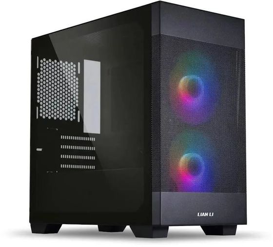 Корпус Lian-Li Lancool 205M Mesh черный без БП ATX 2xUSB3.0 audio bott PSU