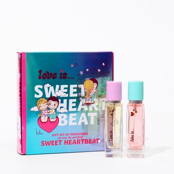 Набор Love is &quot;Sweet heartbeat&quot;, 2*15 мл