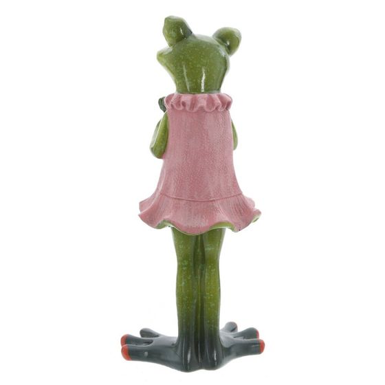 Фигурка декоративная "Лягушка", L6,5 W6 H15,5 см