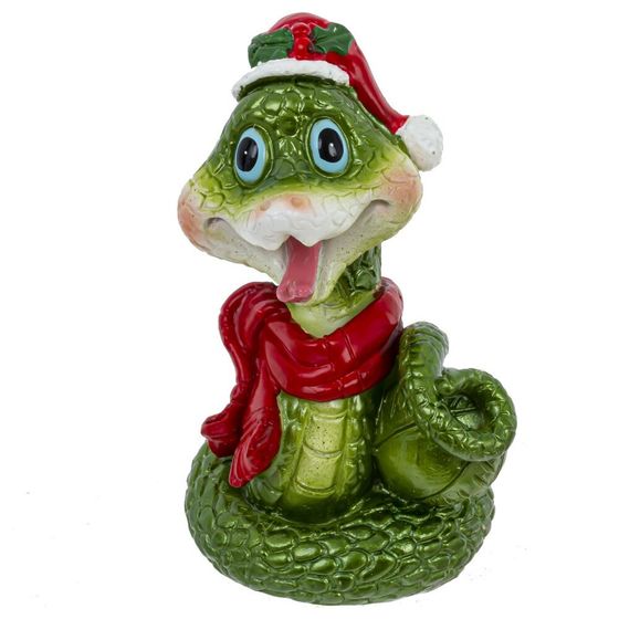 Фигурка декоративная &quot;Змея&quot;, L3,5 W3,5 H7 см, 4в.