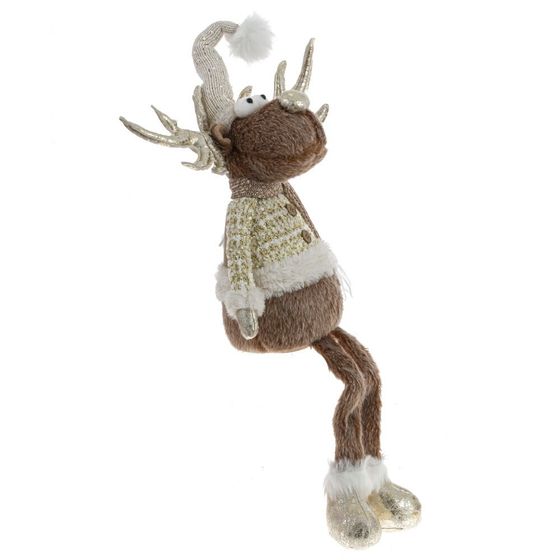 Игрушка набивная &quot;Олень&quot;, L35 W17 H74 см, разм.полк. Lп35 Wп17 Hп28 см