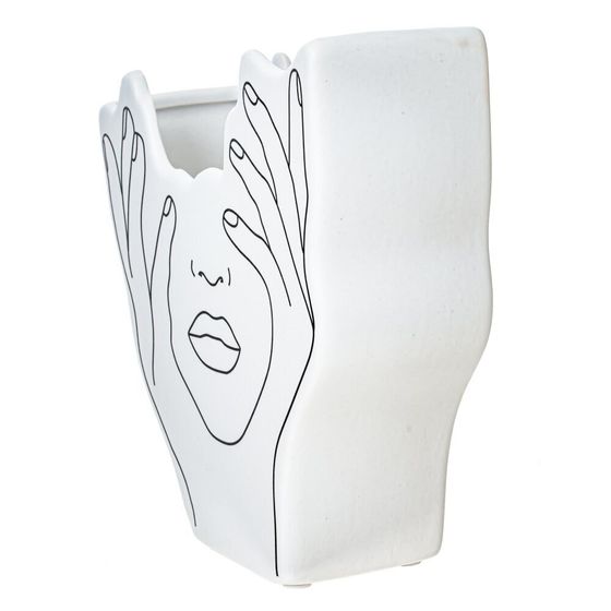 Ваза, L14 W6 H16 см