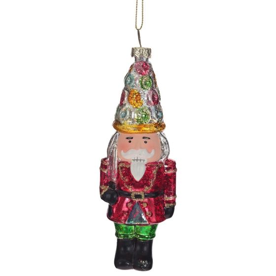 Украшение новогоднее &quot;Солдатик&quot;, L5 W4 H16 см, 2в.