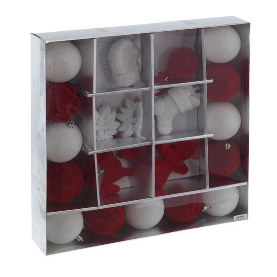 Набор из 20шт Украшение новогоднее &quot;Шар&quot;, L40 W8 H40 см