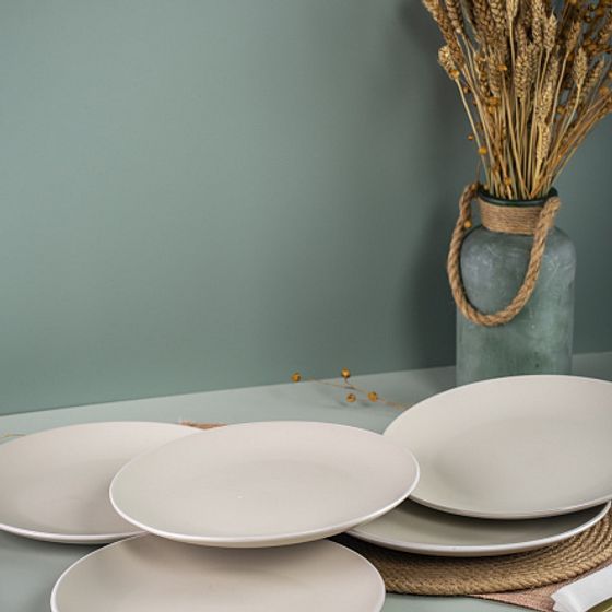 Тарелка обеденная SCANDY MILK 24см