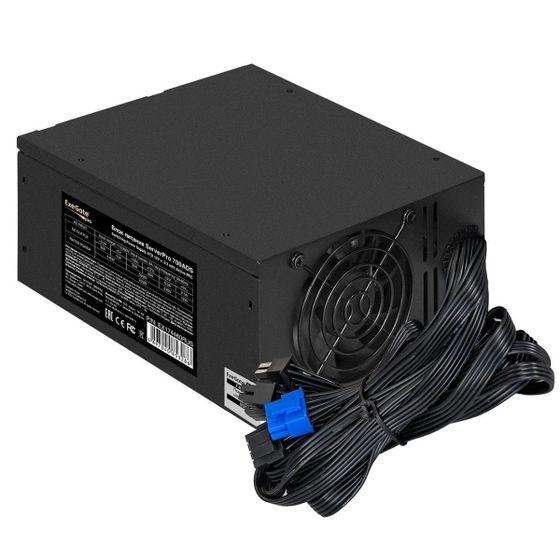 Блок питания 700W ATX Exegate &amp;lt;RM-700ADS&amp;gt; APFC OEM,2 х 8 cm fan, 20+4pin/(4+4)pin+(4+4)pin , 2xPCI-E , 9xSATA ((Server) PRO) [252873] (EX174460RUS)