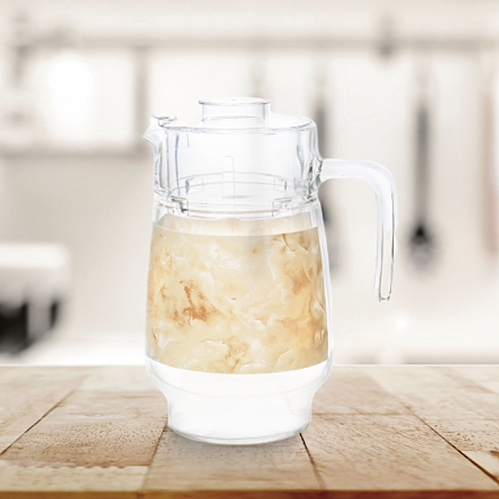 Набор питьевой 7 предметов МАРБЛ БЕЖ