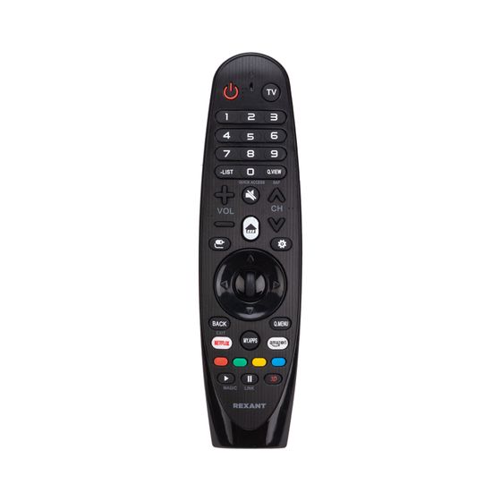 Универсальный пульт Rexant ST-04 для телевизора LG с функцией SMARTTV черный (38-0004)