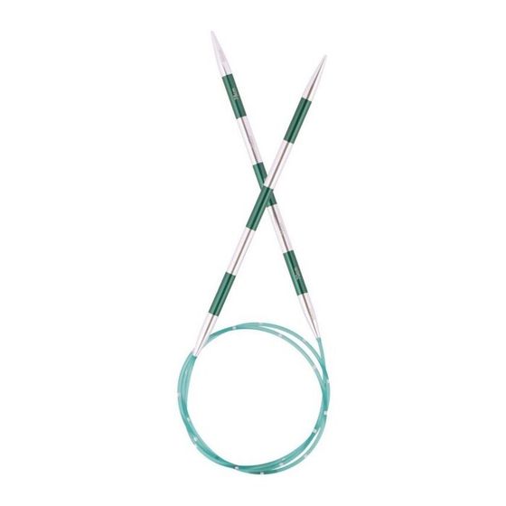 Спицы алюминиевые круговые Smartstix KnitPro, 80 см/4.00 мм 42089