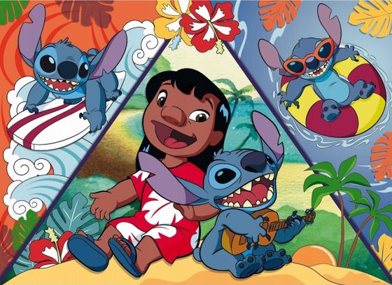 Lisciani LISCIANI PUZZLE DF MAXIFLOOR 150 LILO &amp; STITCH