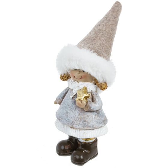 Фигурка декоративная &quot;Девочка/Мальчик&quot;, L6 W5 H15 см, 2в.