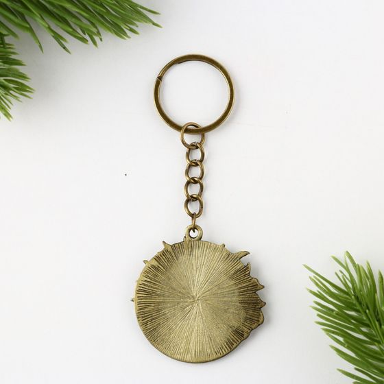 !09 Набор брелков(2 штуки):Брелок «Счастливый рубль», d 4 см.