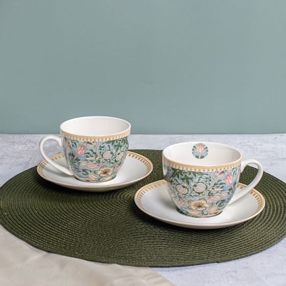 Чайная пара FLOWERS 260мл