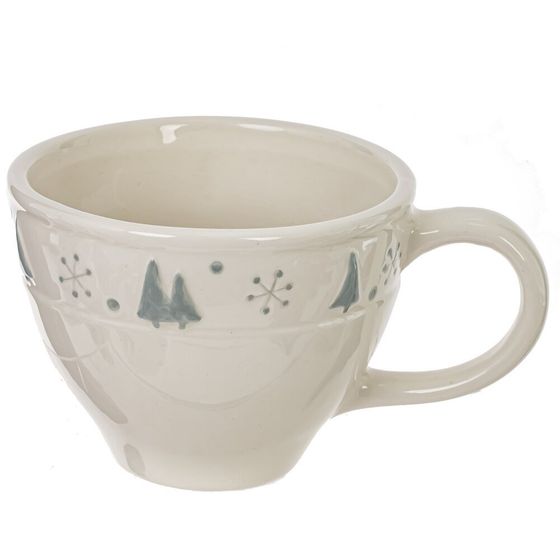 Набор чашка с блюдцем &quot;Белый медведь&quot;,  245 мл, L16 W15 H9 см