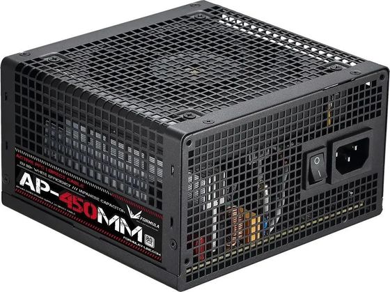 Блок питания 450W ATX Formula AP-450ММ 12cm fan 20+4pin 4+4pin 2PCI-E 6xSATA 2xMolex RTL