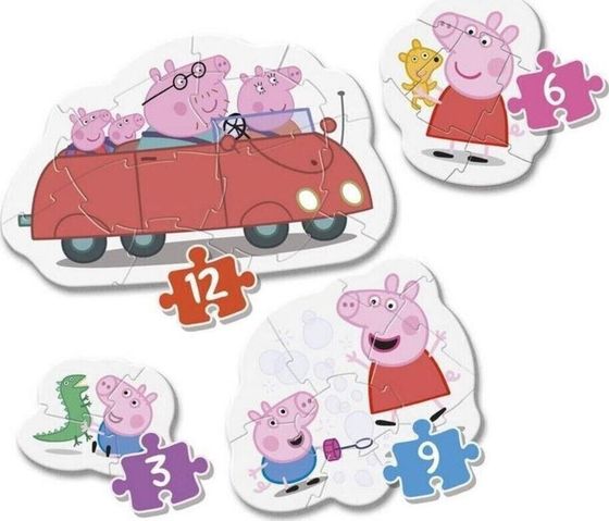 Clementoni Moje Pierwsze Puzzle Świnka Peppa 20829