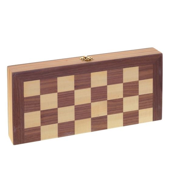 Игра настольная 3 в 1 (шахматы, шашки, нарды), L29 W15 H5 см