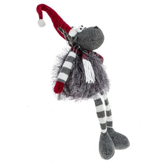 Игрушка набивная с подсветкой &quot;Олень&quot; (CR2032x2), L27 W13 H60/42 см