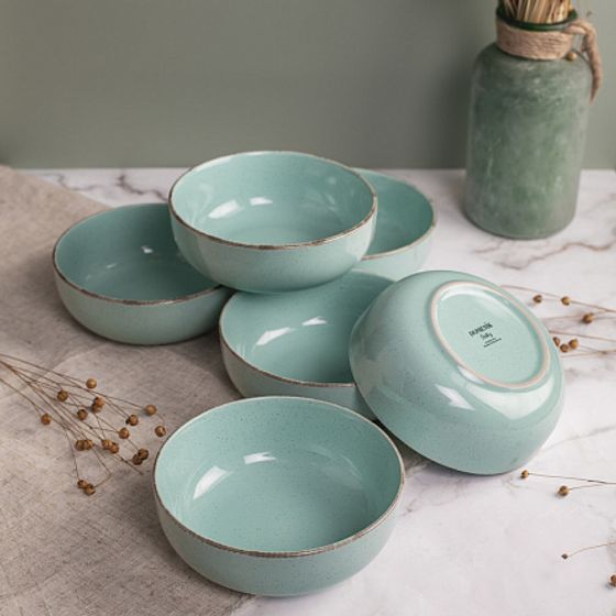 Салатник DAILY бирюзовый 15см