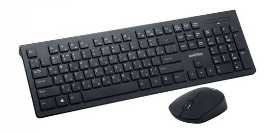 Клавиатура+мышь Smartbuy 206368AG-K беспроводной черный (SBC-206368AG-K)