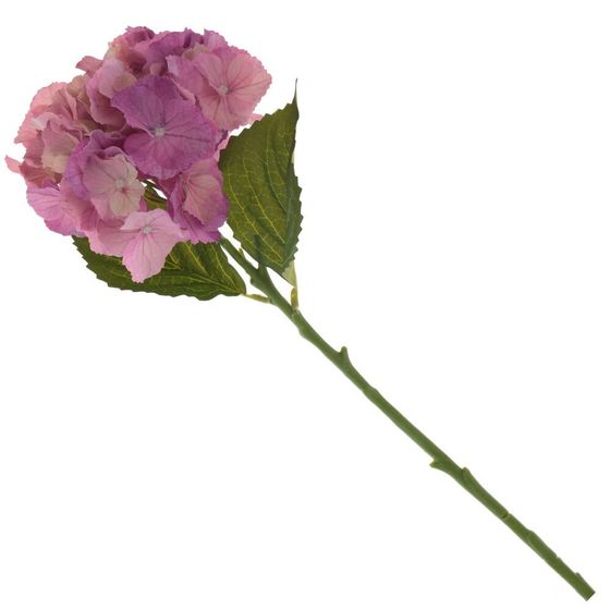 Цветок искусственный &quot;Гортензия&quot;, L20 W16 H52 см