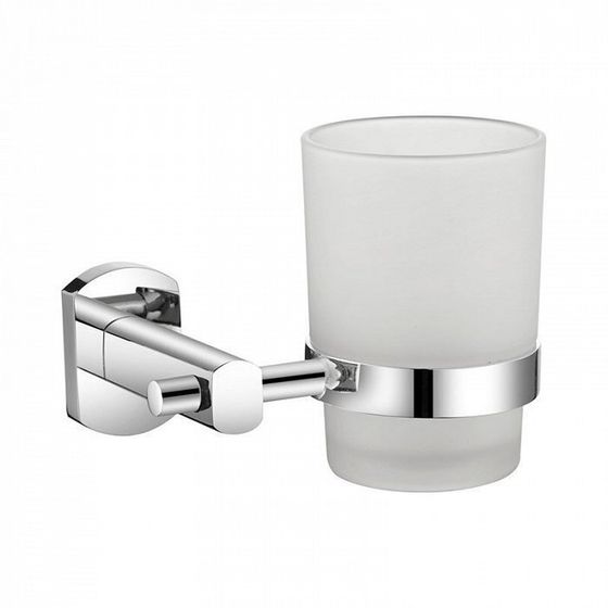 !09 Подстаканник одинарный настенный Neva, матовое стекло (NEVSMG0M45)