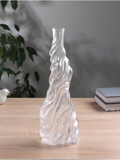 Ваза «Венди», галант, d=3.5 см, 29.5×11 см, стекло, прозрачная