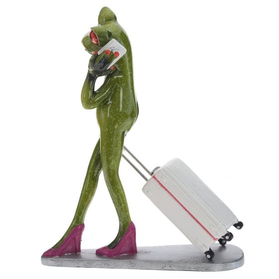 Фигурка декоративная "Лягушка", L15 W7 H18,5 см