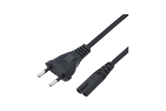 Кабель питания Gopower CEE7/16 - C7 1.8м черный (00-00025227)