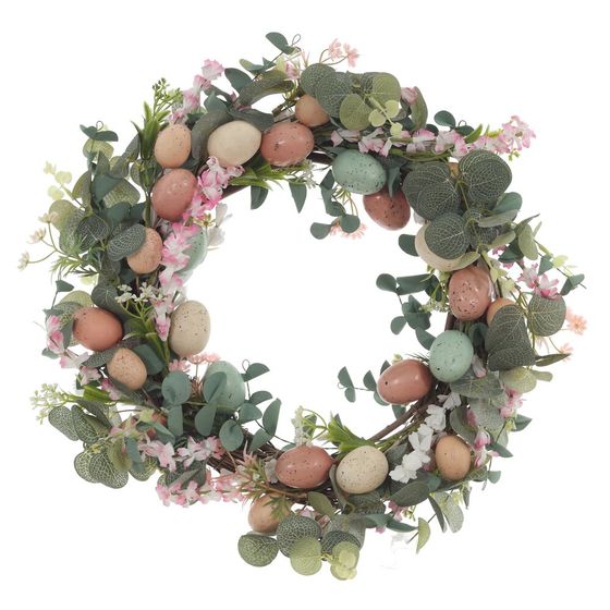 Изделие декоративное "Венок пасхальный", L39 W39 H7 см