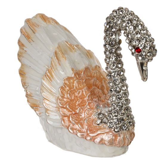 Шкатулка &quot;Лебедь&quot;, L7 W4 H6 см