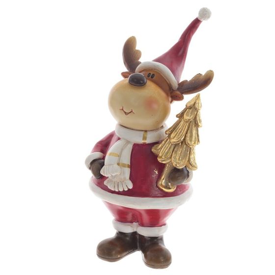 Фигурка декоративная &quot;Олень&quot;, L11 W8 H22 см, 2в.