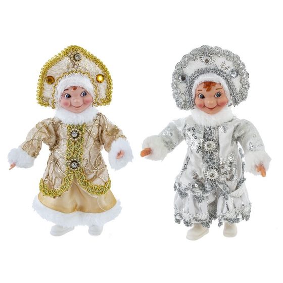 Игрушка набивная &quot;Снегурочка&quot;, L13 W5 H20 см