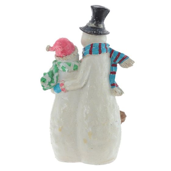 Фигурка декоративная &quot;Снеговики&quot;, L18 W9 H31 см