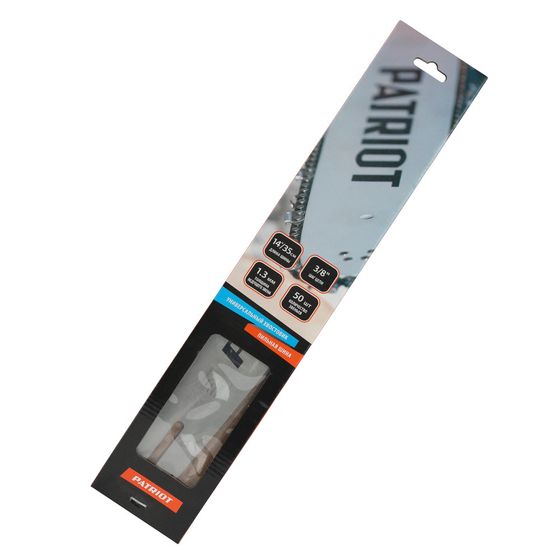 Шина для цепных пил Patriot P140SPEA074 14&quot;(35см) 3/8&quot; 1.3мм 50 зв. (867131474)