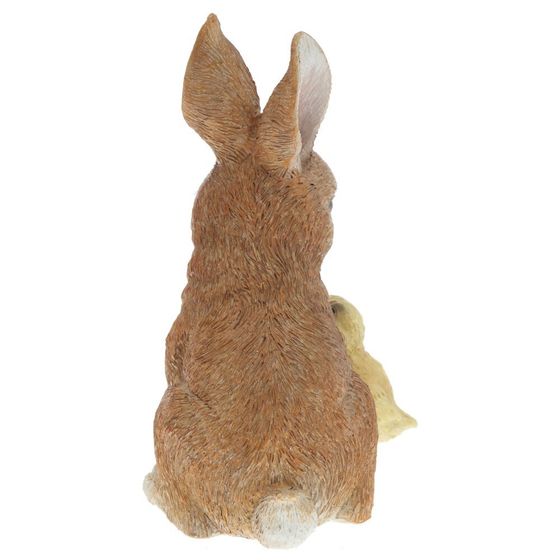 Фигурка декоративная &quot;Заяц с цыпленком&quot;, L9 W8 H12,5 см