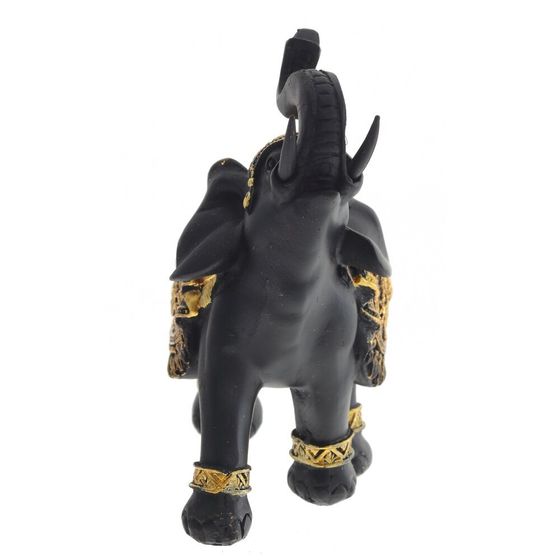 Фигурка декоративная "Слон", L10,5 W6 H13,5 см, 1 штука, дизайн микс