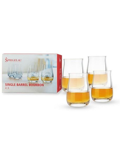 Single Barrel Bourbon, Set of 4, 13.25 Oz