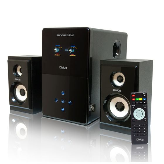 Колонки 2.1 Dialog AP-220 Progressive 60Вт черный