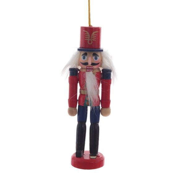 Набор из 6шт Украшение новогоднее &quot;Щелкунчик&quot;, L24,5 W3,5 H13 см