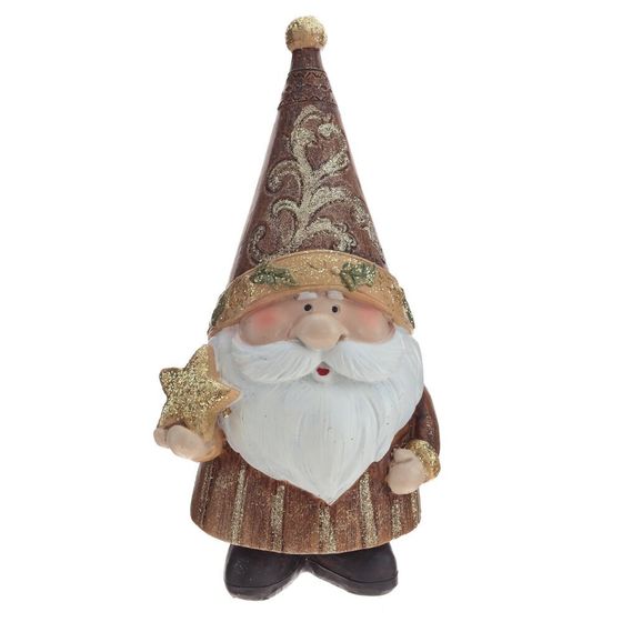 Фигурка декоративная &quot;Гном&quot;, L10 W7 H16,5 см, 2в.