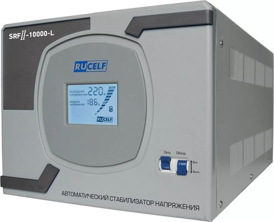 Стабилизатор напряжения Rucelf SRFII-10000-L 8000Вт 10000ВА белый
