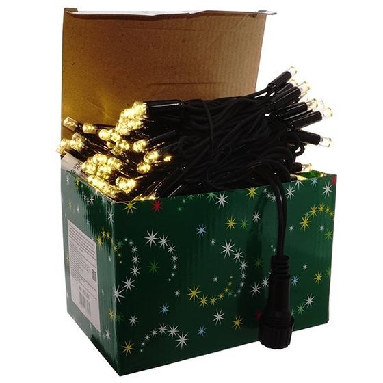 Электрогирлянда уличная &quot;Праздничная&quot;,100ламп, L850 W1 H3,5 см