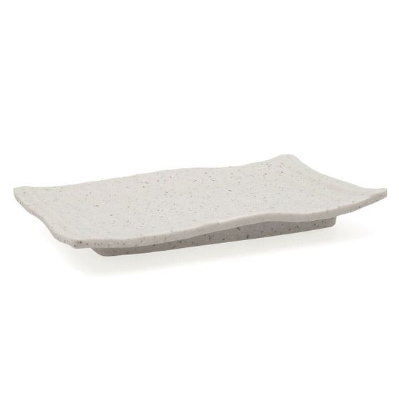 Тарелка квадратная Bidasoa Iconic Flat Cheese Plastic (20,7 x 13 x 2 см) (Упаковка из 12 шт.)