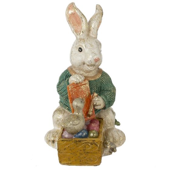 Фигурка декоративная &quot;Заяц&quot;, L14 W11,5 H19,5 см