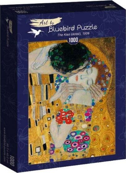 Bluebird Puzzle Puzzle 1000 Pocałunek- fragment, Gustav Klimt