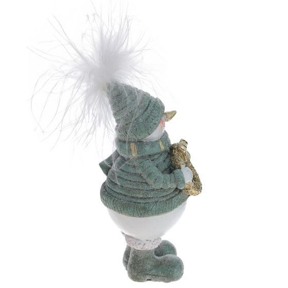 Фигурка декоративная &quot;Снеговик&quot;, L6 W5 H10 см, 2в.